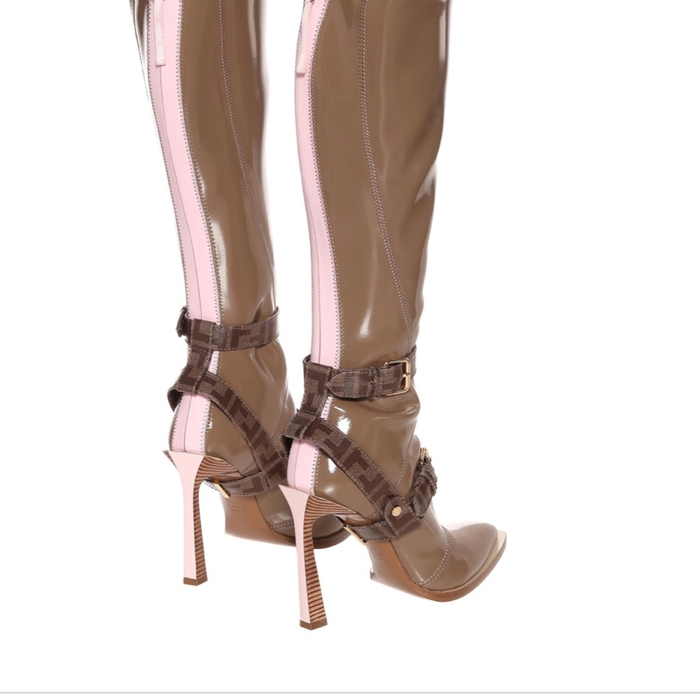 Fendi Neoprene Boots